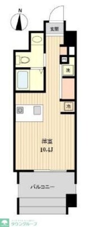 プライマル亀戸の物件間取画像